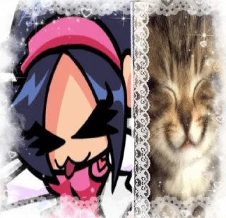 😸 emoji * Nene !! :: @desirelostnotfound404 Telegram sticker 12 of 27