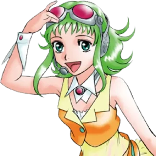 💚 emoji ੭ Gumi ᜊ ꒰💚꒱ :  @oblivionstick Telegram sticker 1 of 90