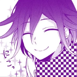 🌟 emoji Kokichi Ouma. 💜 Telegram sticker 16 of 45