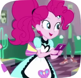 🥰 emoji Equestria girl. @darra0 ★ Telegram sticker 21 of 50