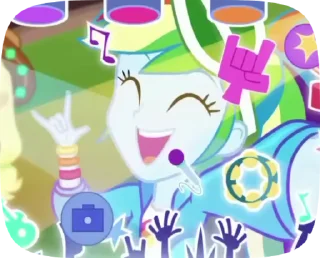 😋 emoji Equestria girl. @darra0 ★ Telegram sticker 24 of 50