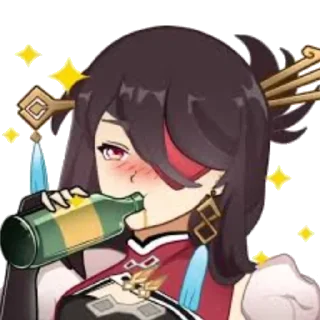🍾 emoji Бей доу Telegram sticker 12 of 29