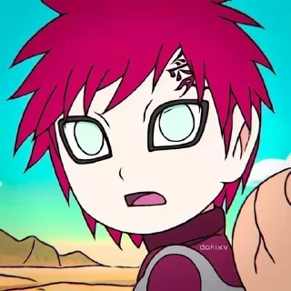 🌟 emoji Гаара. Telegram sticker 24 of 45