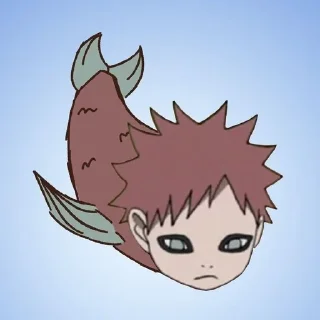 🌟 emoji Гаара. Telegram sticker 22 of 45
