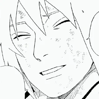 🌟 emoji @stiker_t1 . ꒰  minato ੭̠. Telegram sticker 23 of 50