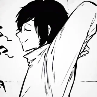 😌 emoji ❤️‍🩹Dazai❤️‍🩹 Telegram sticker 18 of 119