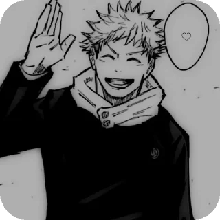 👍 emoji Itadori Yuji Telegram sticker 21 of 53