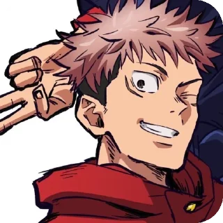 👄 emoji Itadori Yuji Telegram sticker 6 of 53