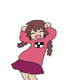 🌟 emoji Yume Nikki/Мадотсукі Telegram sticker 21 of 34