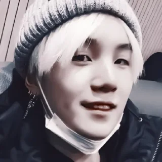 😽 emoji ❀ yoongi ❀ [@helpik_lisonki] Telegram sticker 8 of 65