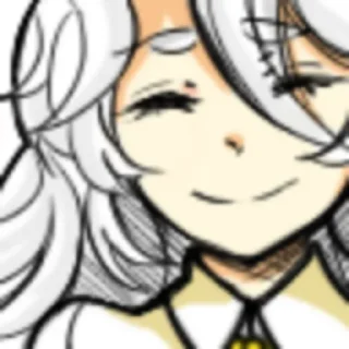 ✊ emoji hello Charlotte Telegram sticker 12 of 18