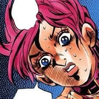 🌟 emoji Триш Уна • @onlyjojochannel Telegram sticker 20 of 50