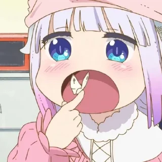 🤍 emoji Kanna Telegram sticker 15 of 35