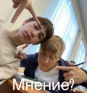 Sticker from Бест френдс