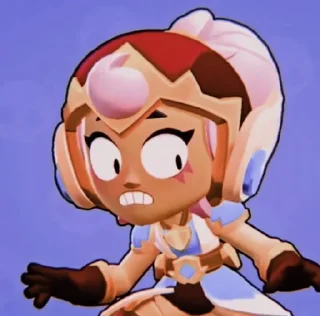 😧 emoji : : Janet 💘 : : Telegram sticker 9 of 25