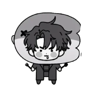 🤓 emoji Yoo Joonghyuk Telegram sticker 9 of 30