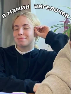 Sticker from 😈те самые лесбухи😈