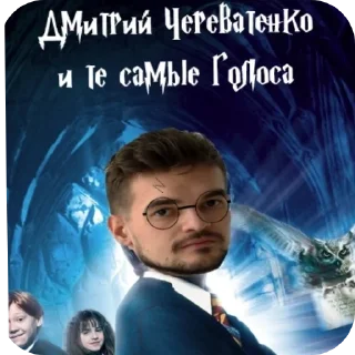 🖼 emoji ДМИТРИЙ ЧЕРЕВАТЕНКО-И ТЕ САМЫЕ ГОЛОСА Telegram sticker 6 of 40