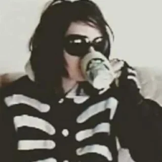 😶 emoji My Chemical Romance Telegram sticker 7 of 120
