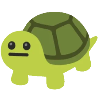 😐 emoji черепашки!!🐢🐢 Telegram sticker 14 of 49