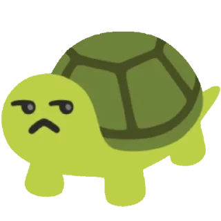 😒 emoji черепашки!!🐢🐢 Telegram sticker 13 of 49
