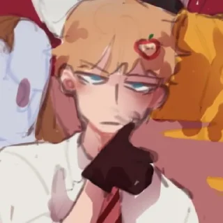 🍎 emoji Adam Murray <3 @laymishh Telegram sticker 21 of 120