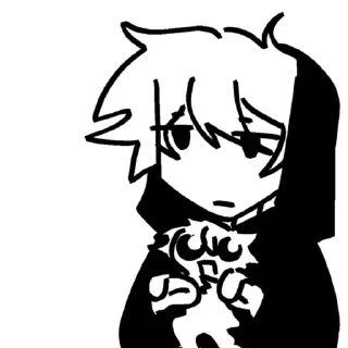 🐈‍⬛️ emoji Adam Murray(emo) Telegram sticker 9 of 109
