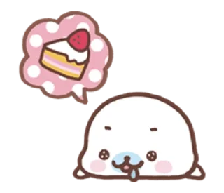 🤤 emoji Mamegoma @kiwiys Telegram sticker 20 of 80