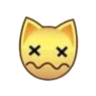 🤩 emoji cat @stikeru_ot_mikoko Telegram sticker 18 of 24