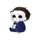 😭 emoji Michael Myers Telegram sticker 15 of 35