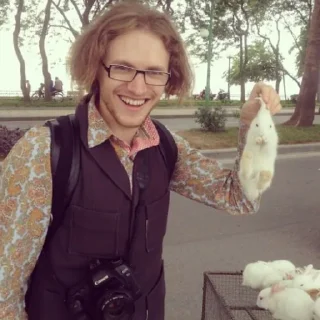 🐰 emoji Какой ты Светов сегодня Telegram sticker 5 of 46