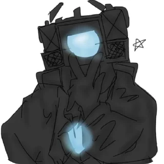 ⛑ emoji Титан камера мен Telegram sticker 10 of 105
