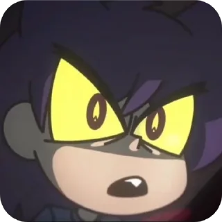 😠 emoji пиковые. 💜★💚 Telegram sticker 6 of 120