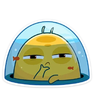 🤔 emoji Уфо :: @stickroom Telegram sticker 17 of 49
