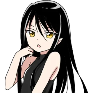🤔 emoji Дъяволица @tg_sticks Telegram sticker 6 of 32