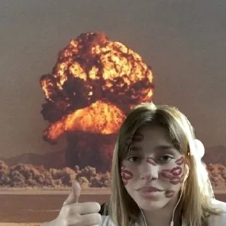 👍 emoji полина путешественница Telegram sticker 6 of 16