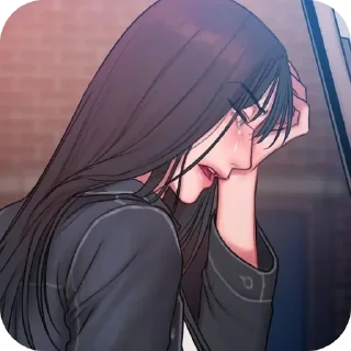 💇 emoji 🌹Kang Yuna Telegram sticker 20 of 78