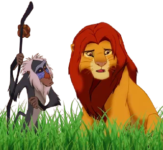 😠 emoji The Lion King 📽 by @CrazySnep Telegram sticker 18 of 21