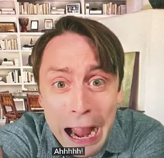 🎬 emoji Kieran Culkin! Telegram sticker 4 of 120