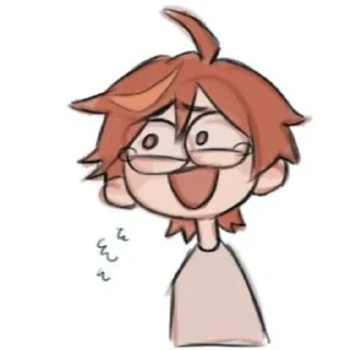 😂 emoji рыжий русский Telegram sticker 15 of 90
