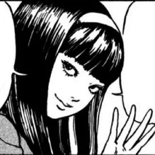 🥱 emoji tomie Telegram sticker 24 of 29