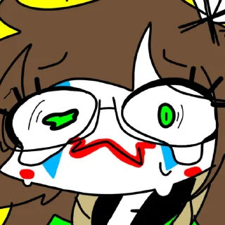 🤡 emoji Snezka and Doctor @snezka_049 Telegram sticker 15 of 71