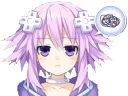 😕 emoji Neptunia Telegram sticker 3 of 12
