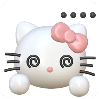 Sticker from Hello Kitty