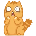 😨 emoji Анимированный Персик Telegram sticker 23 of 48