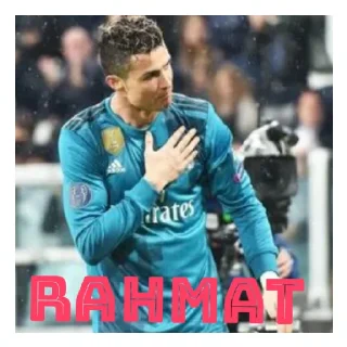 👨 emoji Cristiano Ronaldo Telegram sticker 11 of 19