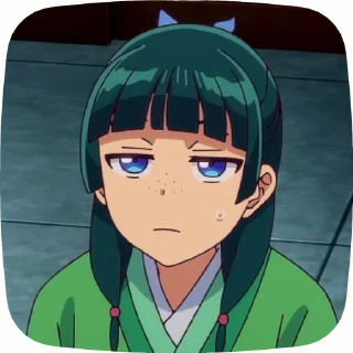😅 emoji @fixfox @spcave Kusuriya no Hitorigoto S2 Telegram sticker 23 of 120