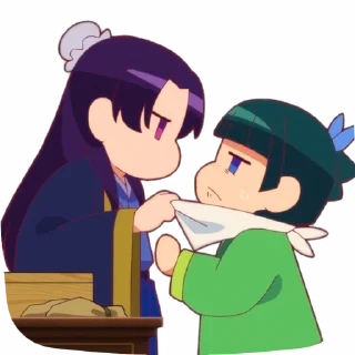 ☹️ emoji @fixfox @spcave Kusuriya no Hitorigoto S2 Telegram sticker 20 of 120