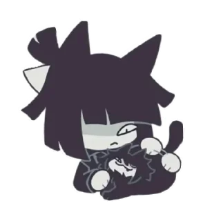 🐱 emoji Хз не придумал Telegram sticker 17 of 120