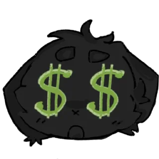 🤑 emoji тоша котек Telegram sticker 15 of 17